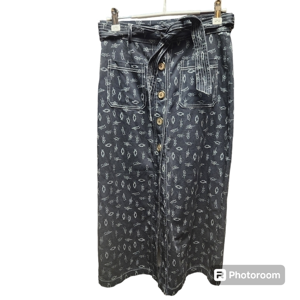 Anthropologie Corey Lynn Calter Knot Skirt Sz. XS - Picture 3 of 8